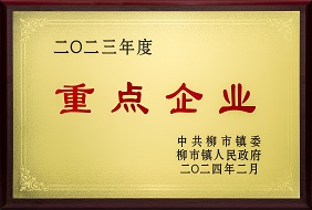 欣靈-2023年度柳市鎮(zhèn)重點(diǎn)企業(yè)