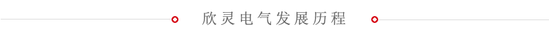 欣靈電氣發(fā)展歷程